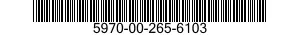 5970-00-265-6103  5970002656103 002656103