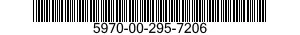 5970-00-295-7206  5970002957206 002957206