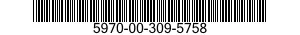 5970-00-309-5758 RING,ELECTRICAL CONTACT 5970003095758 003095758