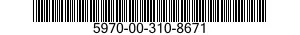 5970-00-310-8671  5970003108671 003108671