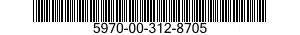 5970-00-312-8705  5970003128705 003128705