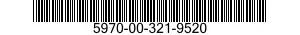 5970-00-321-9520 CONNECTOR,PLUG,ELECTRICAL 5970003219520 003219520