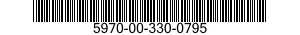 5970-00-330-0795  5970003300795 003300795