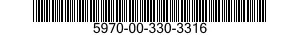 5970-00-330-3316 INSULATOR,PLATE 5970003303316 003303316