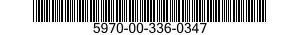 5970-00-336-0347  5970003360347 003360347
