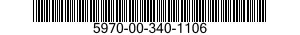 5970-00-340-1106  5970003401106 003401106