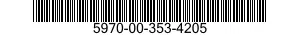 5970-00-353-4205  5970003534205 003534205