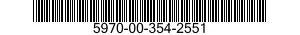 5970-00-354-2551 WASHER,FLAT 5970003542551 003542551