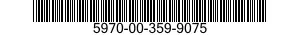 5970-00-359-9075  5970003599075 003599075