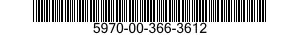 5970-00-366-3612  5970003663612 003663612