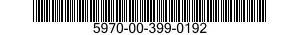 5970-00-399-0192  5970003990192 003990192