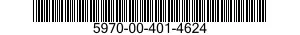 5970-00-401-4624 INSULATOR,ELECTRICAL PANEL,PIN 5970004014624 004014624