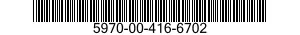 5970-00-416-6702  5970004166702 004166702