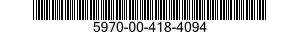 5970-00-418-4094 INSULATOR 5970004184094 004184094