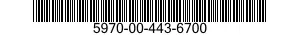 5970-00-443-6700  5970004436700 004436700