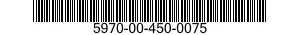 5970-00-450-0075  5970004500075 004500075