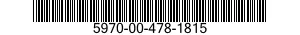 5970-00-478-1815  5970004781815 004781815