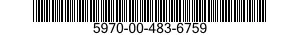 5970-00-483-6759 INSULATOR,WASHER 5970004836759 004836759