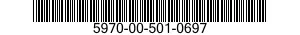 5970-00-501-0697  5970005010697 005010697