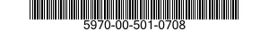5970-00-501-0708  5970005010708 005010708