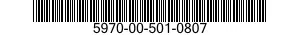 5970-00-501-0807  5970005010807 005010807
