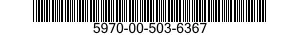5970-00-503-6367  5970005036367 005036367