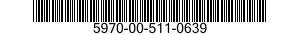 5970-00-511-0639  5970005110639 005110639