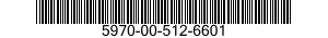 5970-00-512-6601  5970005126601 005126601