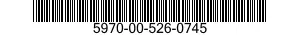 5970-00-526-0745  5970005260745 005260745