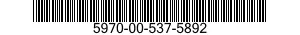5970-00-537-5892  5970005375892 005375892