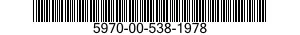 5970-00-538-1978  5970005381978 005381978