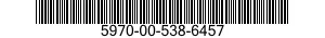 5970-00-538-6457  5970005386457 005386457