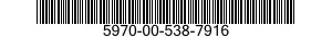 5970-00-538-7916  5970005387916 005387916