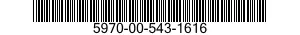 5970-00-543-1616  5970005431616 005431616