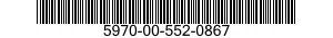 5970-00-552-0867  5970005520867 005520867