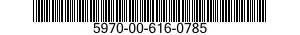 5970-00-616-0785  5970006160785 006160785