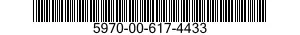 5970-00-617-4433 INSULATOR,BUSHING 5970006174433 006174433