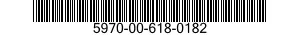 5970-00-618-0182  5970006180182 006180182