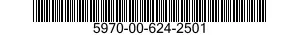 5970-00-624-2501  5970006242501 006242501