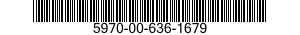 5970-00-636-1679 INSULATOR ASSEMBLY 5970006361679 006361679