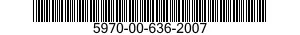 5970-00-636-2007  5970006362007 006362007