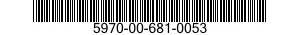 5970-00-681-0053  5970006810053 006810053