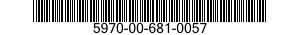 5970-00-681-0057  5970006810057 006810057