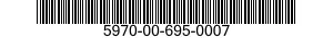 5970-00-695-0007  5970006950007 006950007