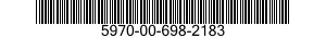 5970-00-698-2183  5970006982183 006982183