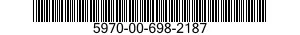 5970-00-698-2187  5970006982187 006982187