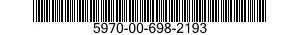 5970-00-698-2193  5970006982193 006982193