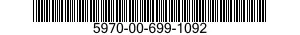 5970-00-699-1092 INSULATOR ASSEMBLY 5970006991092 006991092