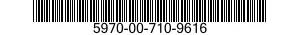 5970-00-710-9616  5970007109616 007109616