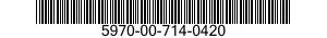 5970-00-714-0420  5970007140420 007140420